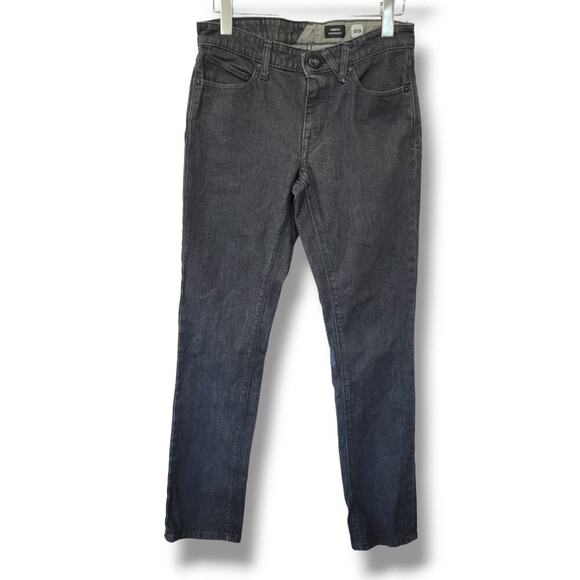Volcom VORTA men's SLIM FIT JEANS - EASY ENZYME GREY - Picture 1 of 9